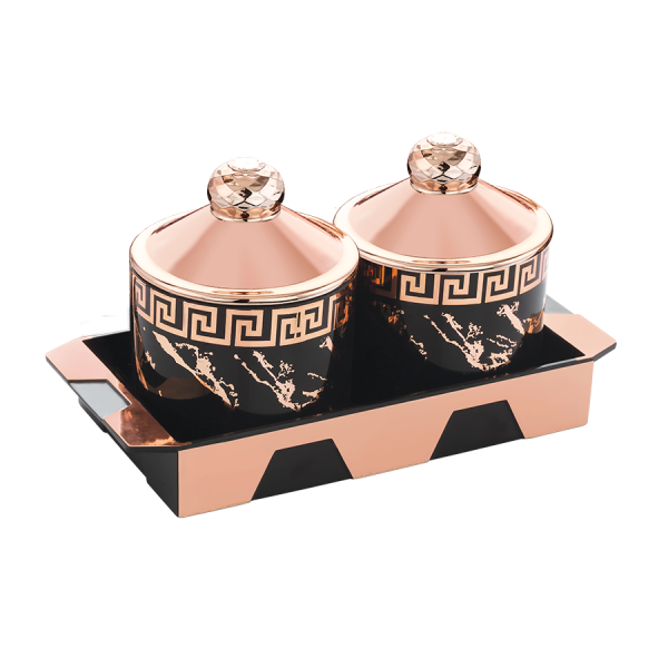 Rishabh Silk Ceramic Dlx Container Set