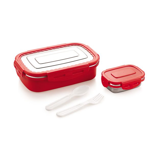 Designer Stainless Steel Locked Lunch Box