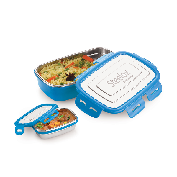 Rishabh Plast Steelox jumbo Lunch Box