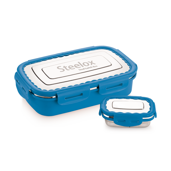 Steelox Steel Jumbo Lunch Box