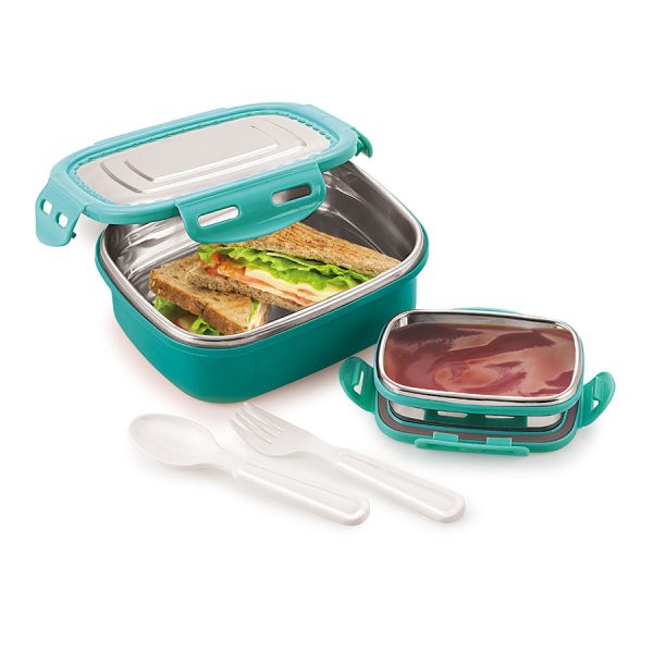 Steelox Locked Lunch Box