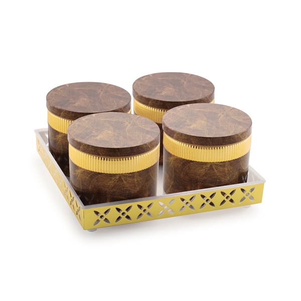 Marriott Wooden Storing Dry fruits Containers